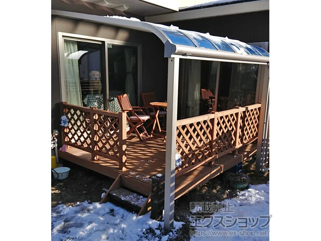 ���쌧����s��YKKAP�̃e���X���� �\�����A R�^ �e���X�^�C�v �P�� �ϐ�`20cm�Ή� �{�H��