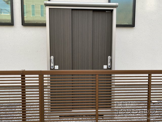 埼玉県越谷市のの物置・屋外倉庫 エスモ 一般型 1200×750×1959（ESE-1207A） ESE-1207A-DW 施工例