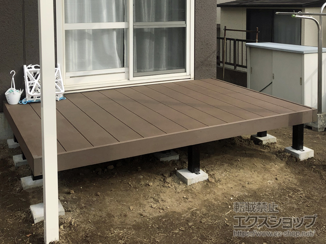 宮城県仙台市ののウッドデッキ リウッドデッキ 200 施工例