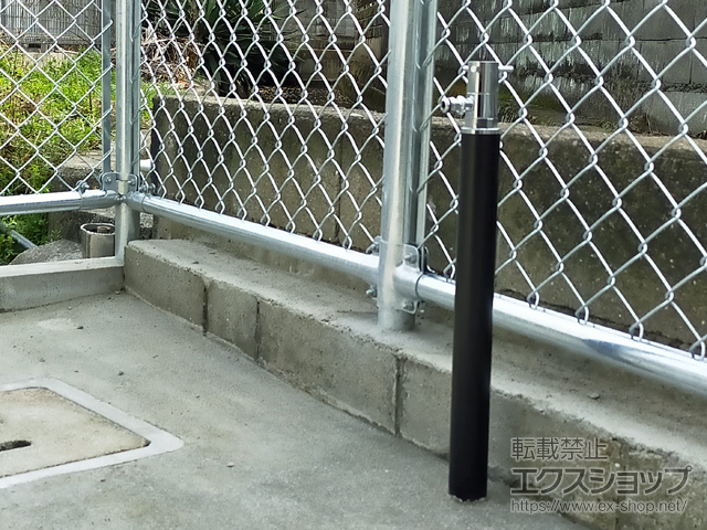 大阪府和泉市のの立水栓・ガーデンシンク 立水栓ユニット コロルミニ・スプリンクル アルマイト処理 施工例