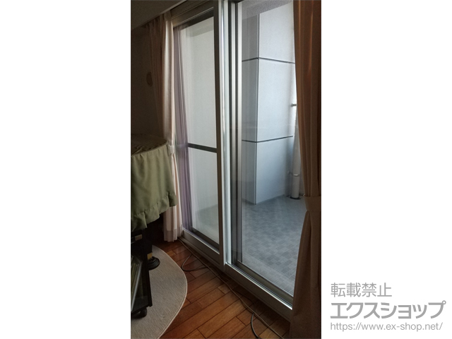 福岡県久留米市のの二重窓（内窓） インプラス ダストバリア仕様 引違い窓 2枚建 施工例