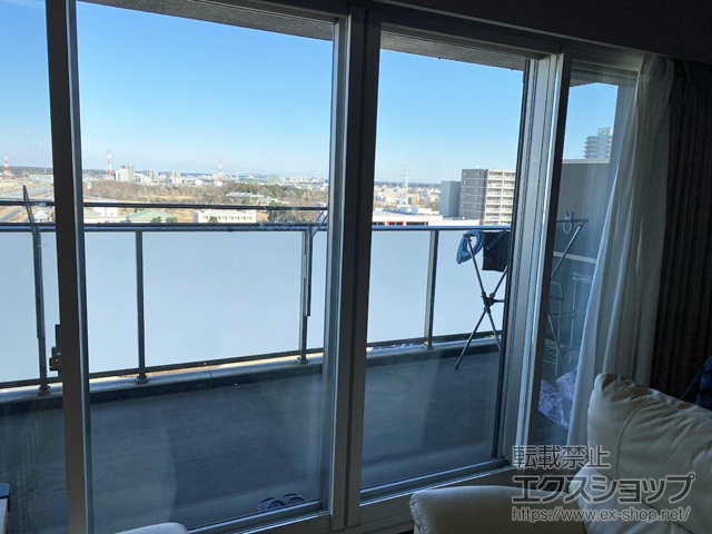 千葉県印西市のの二重窓（内窓） インプラス 引違い窓 4枚建 施工例