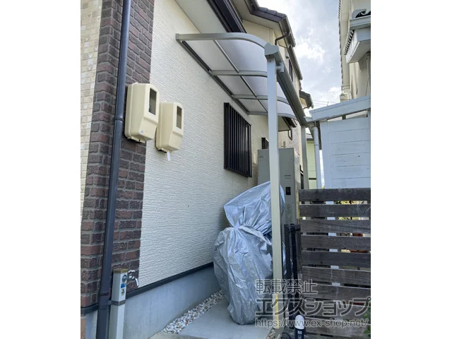 静岡県浜松市のYKKAPのテラス屋根 ソラリア R型 テラスタイプ 単体 積雪～20cm対応 施工例