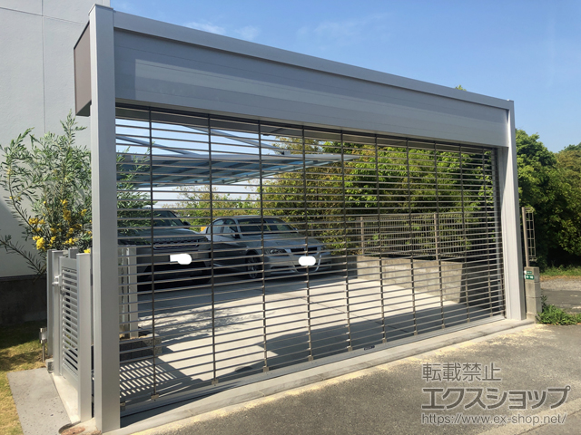 福岡県福岡市ののガレージシャッター ワイドシャッターS型 Fタイプ 施工例
