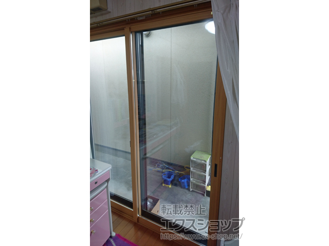 群馬県前橋市のの二重窓（内窓） インプラス 引違い窓 2枚建 施工例