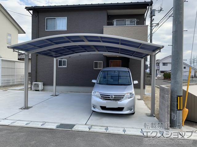 島根県出雲市のvalue Selectカーポート施工例 プレシオスポート ワイド 積雪 cm対応 1 島根県出雲市のvalue Selectカーポート施工例 プレシオスポート ワイド 積雪 cm対応 1