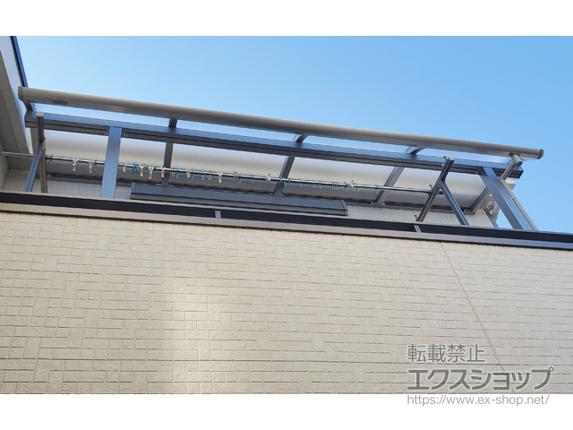 東京都西東京市ののテラス屋根 プレシオステラスII R型 テラスタイプ 単体 積雪〜20cm対応 施工例