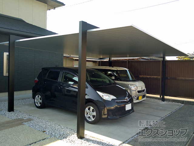 山口県下松市ののカーポート カーポートSCワイド 施工例