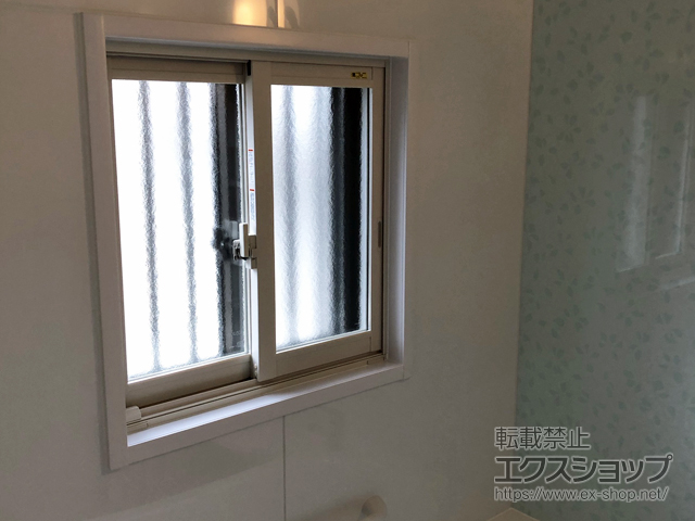 熊本県熊本市のの二重窓（内窓） インプラス  引違い窓 浴室仕様 ユニットバス納まり 2枚建 施工例