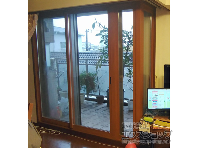 神奈川県横浜市のの二重窓（内窓） インプラス 引違い窓 2枚建 施工例