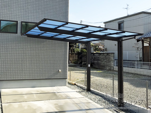 大阪府泉南市ののカーポート ソリッドポート 積雪〜20cm対応 施工例