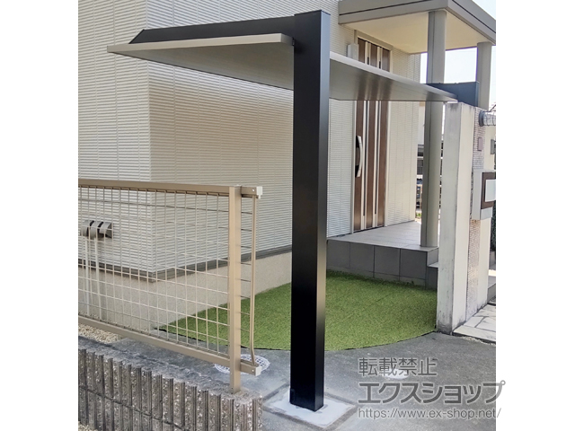 三重県三重郡菰野町ののサイクルポート・駐輪場 カーポートSCミニ 積雪20cm 施工例