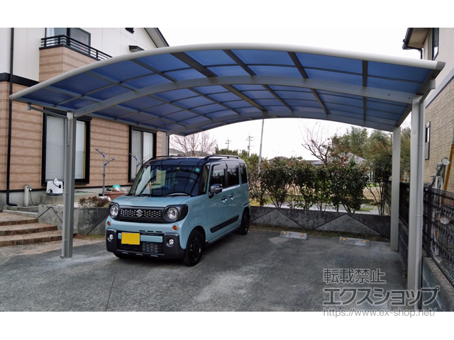 熊本県熊本市ののカーポート レイナツインポートグラン　積雪〜20cm対応 施工例