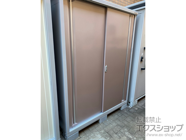 東京都江戸川区のの物置・屋外倉庫 シンプリー 一般型 1320×905×1903（MJX-139E） MJX-139E-AR 施工例