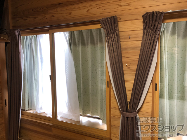 秋田県男鹿市のの二重窓（内窓） インプラス 引違い窓 2枚建 施工例