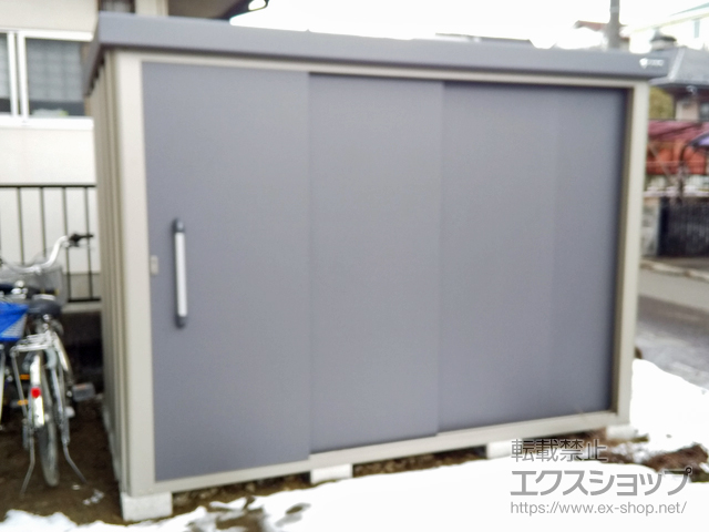 宮城県仙台市のの物置・屋外倉庫 エスケーエイト SK8-130 一般型 2600×1600×1940 SK8-130-GK 施工例