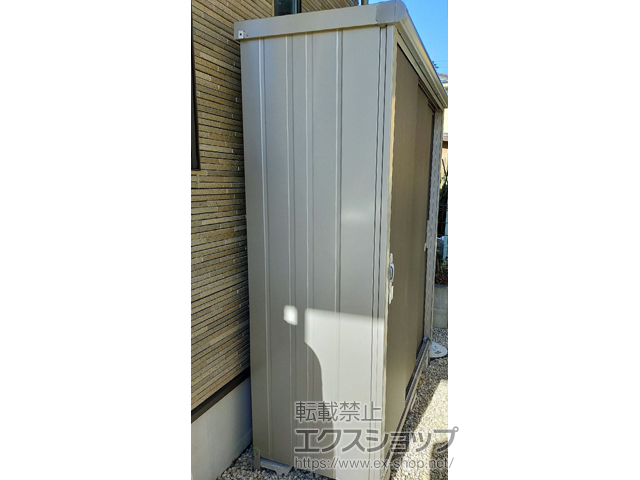 愛知県額田郡幸田町のの物置・屋外倉庫 エスモ 一般型 1650×650×1959 ESE-1606A-DW 施工例