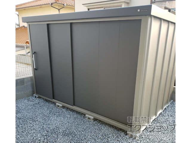 広島県呉市のの物置・屋外倉庫 エスケーエイト SK8-180 一般型 3000×2000×1940 SK8-180-GK 施工例