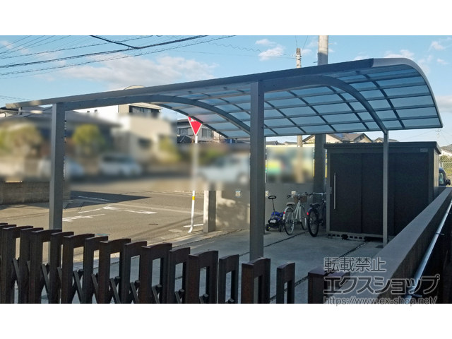 宮崎県宮崎市ののカーポート レイナツインポートグラン　積雪〜20cm対応 施工例