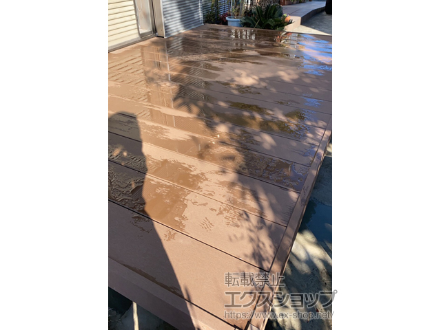 徳島県板野郡松茂町ののウッドデッキ リウッドデッキ 200 施工例