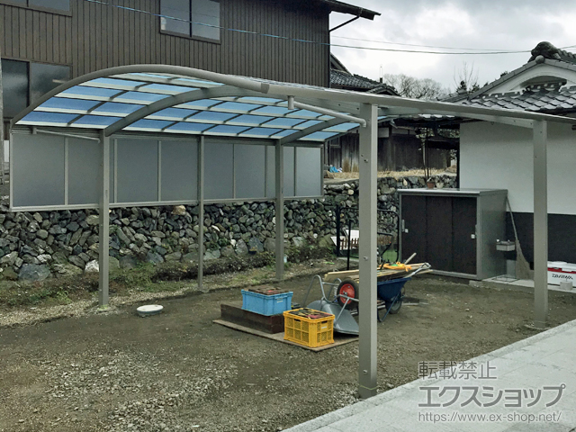 京都府亀岡市ののカーポート レイナツインポートグラン　積雪〜20cm対応 施工例