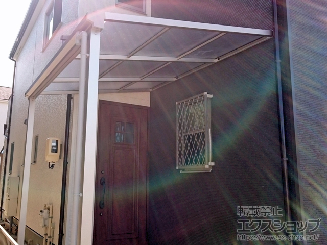 愛知県一宮市ののテラス屋根 ソラリア F型 テラスタイプ 単体 積雪〜20cm対応 施工例