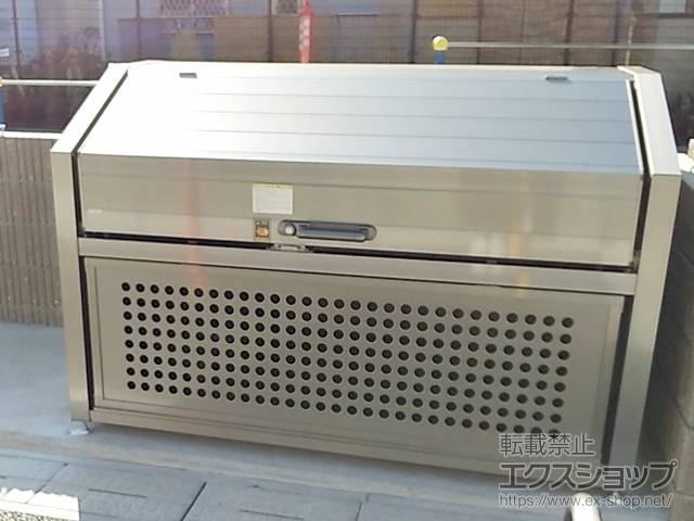 千葉県習志野市ののゴミステーション ＧＰＳＮ-1812-09ＳＣ ゴミストッカー PS型 施工例