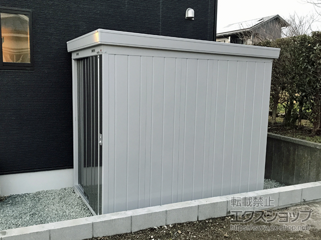 鹿児島県鹿児島市のの物置・屋外倉庫 ネクスタ 一般型 1530×2210×2075（NXN-33CS） NXN-33CS-PG 施工例