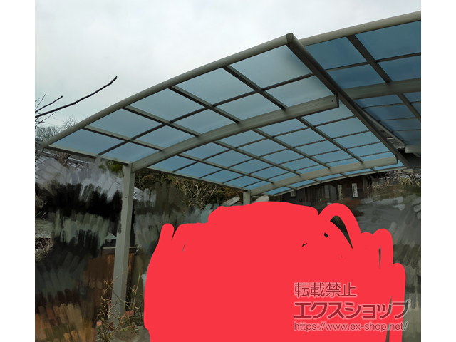 奈良県香芝市ののカーポート レイナポートグラン　積雪〜20cm対応 施工例