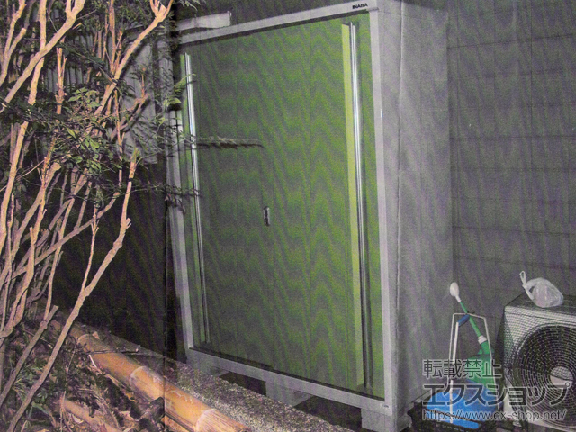 神奈川県横浜市のの物置・屋外倉庫 シンプリー 一般型 1520×615×1903 施工例