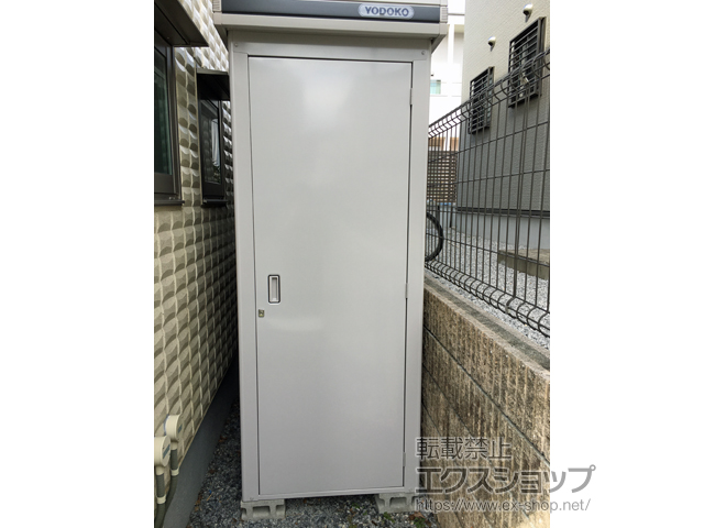 滋賀県彦根市のの物置・屋外倉庫 エルモ 一般型 820×1520×2120 LMD-0815-CB 施工例