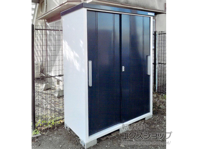 大阪府摂津市のの物置・屋外倉庫 COOL-1575-OM クール COOL-1575 一般型 1500×750×1947 施工例