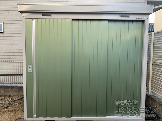 福岡県小郡市のの物置・屋外倉庫 ネクスタ 一般型 2210×1370×2075 NXN-30S-OG 施工例