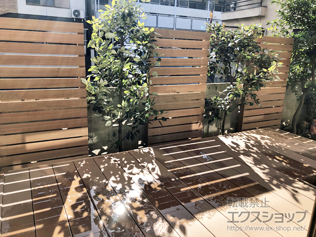 東京都武蔵野市ののウッドデッキ リウッドデッキ 200 施工例