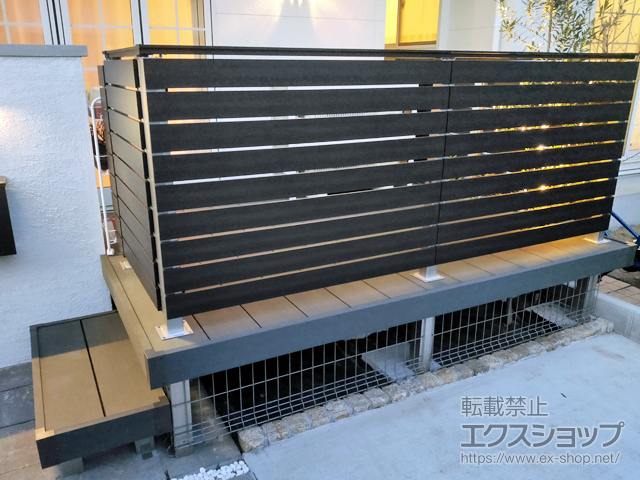 東京都狛江市ののウッドデッキ リウッドデッキ 200 施工例