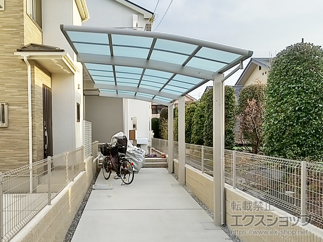 埼玉県さいたま市ののカーポート レイナポートグラン 延長　積雪〜20cm対応 施工例