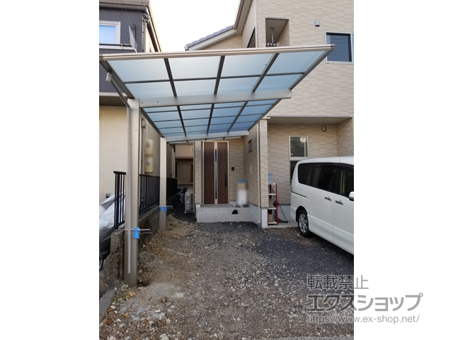 静岡県静岡市ののカーポート エフルージュグラン　積雪〜20cm対応 施工例