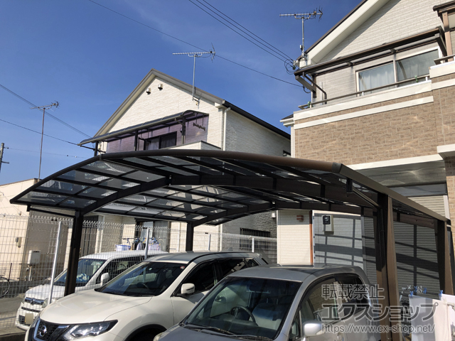 兵庫県高砂市ののカーポート レイナポートグラン　積雪〜20cm対応 施工例