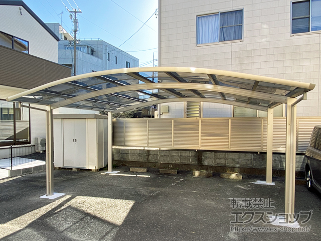 静岡県静岡市ののカーポート レイナツインポートグラン　積雪〜20cm対応 施工例