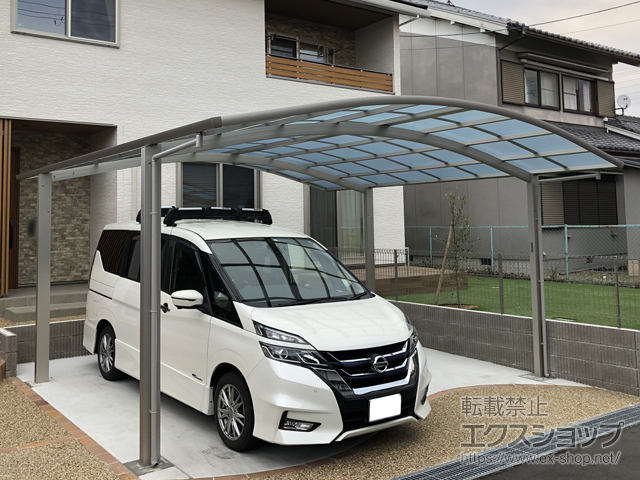 奈良県磯城郡川西町ののカーポート レイナツインポートグラン　積雪〜20cm対応 施工例