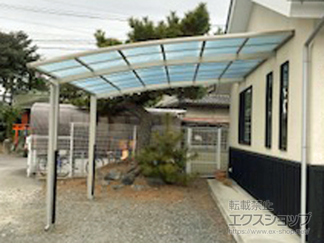 栃木県栃木市ののカーポート レイナベーカポートグラン　積雪〜20cm対応 施工例