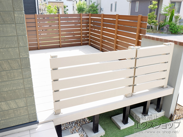 埼玉県越谷市ののウッドデッキ リウッドデッキ 200 施工例