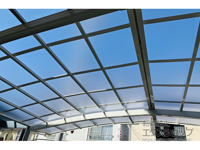 広島県福山市ののカーポート レイナトリプルポートグラン　積雪〜20cm対応 施工例