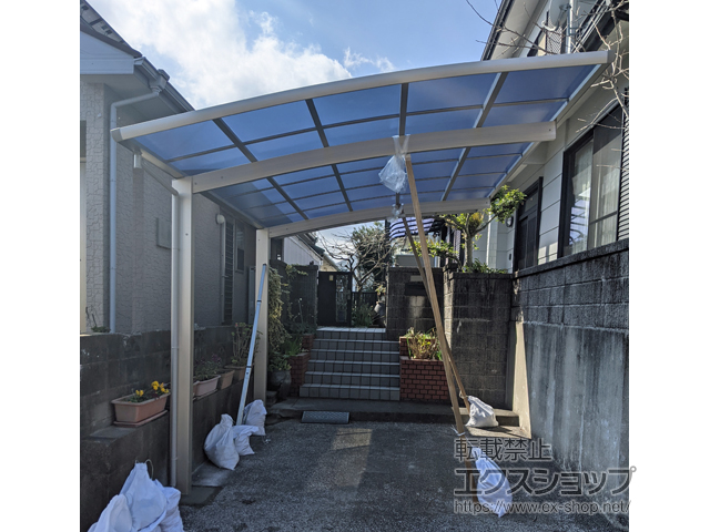 宮崎県宮崎市ののカーポート レイナポートグラン　積雪〜20cm対応 施工例