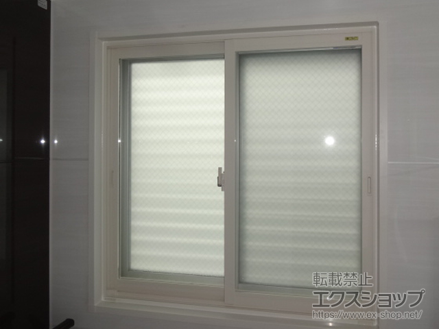 山形県長井市のの二重窓（内窓） インプラス  引違い窓 浴室仕様 ユニットバス納まり 2枚建 施工例
