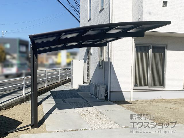 山梨県甲斐市ののカーポート レイナポートグラン　積雪〜20cm対応 施工例