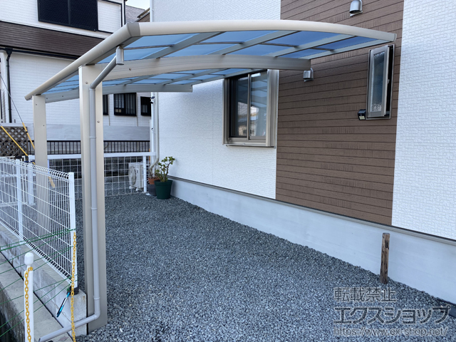 大阪府泉南市ののカーポート レイナポートグラン　積雪〜20cm対応 施工例