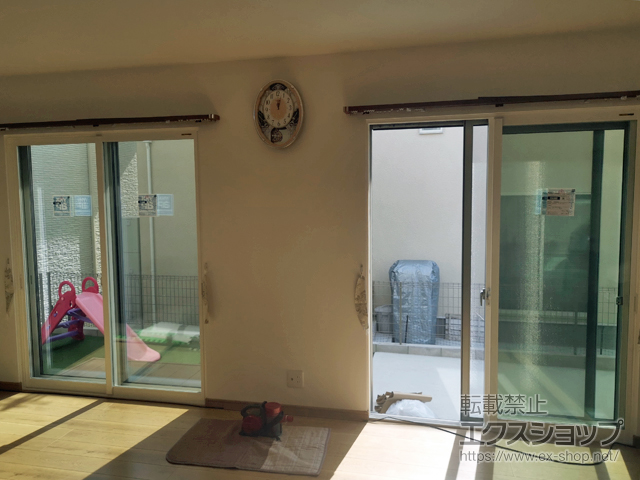 兵庫県神戸市のの二重窓（内窓） プラマードU 引違い窓 2枚建 施工例