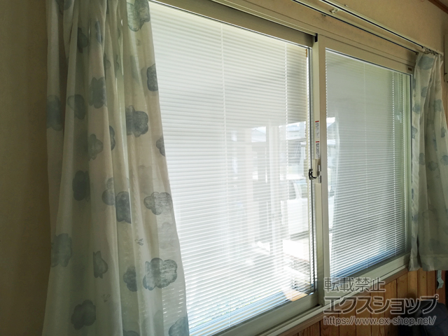 長野県飯田市のの二重窓（内窓） インプラス 引違い窓 2枚建 施工例