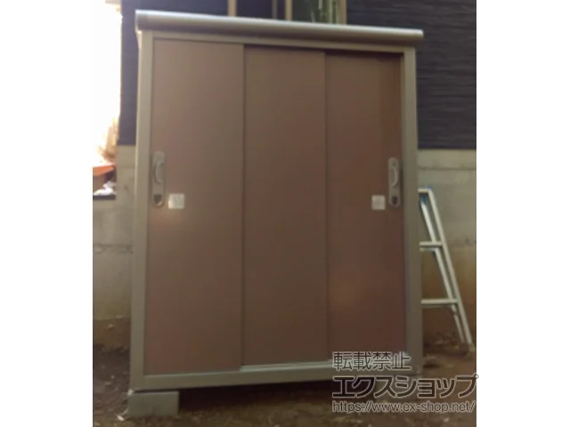 千葉県市川市のヨドコウの物置・収納・屋外倉庫 エスモ 一般型 1200×750×1501（ESE-1207E） ESE-1207E-MR 施工例